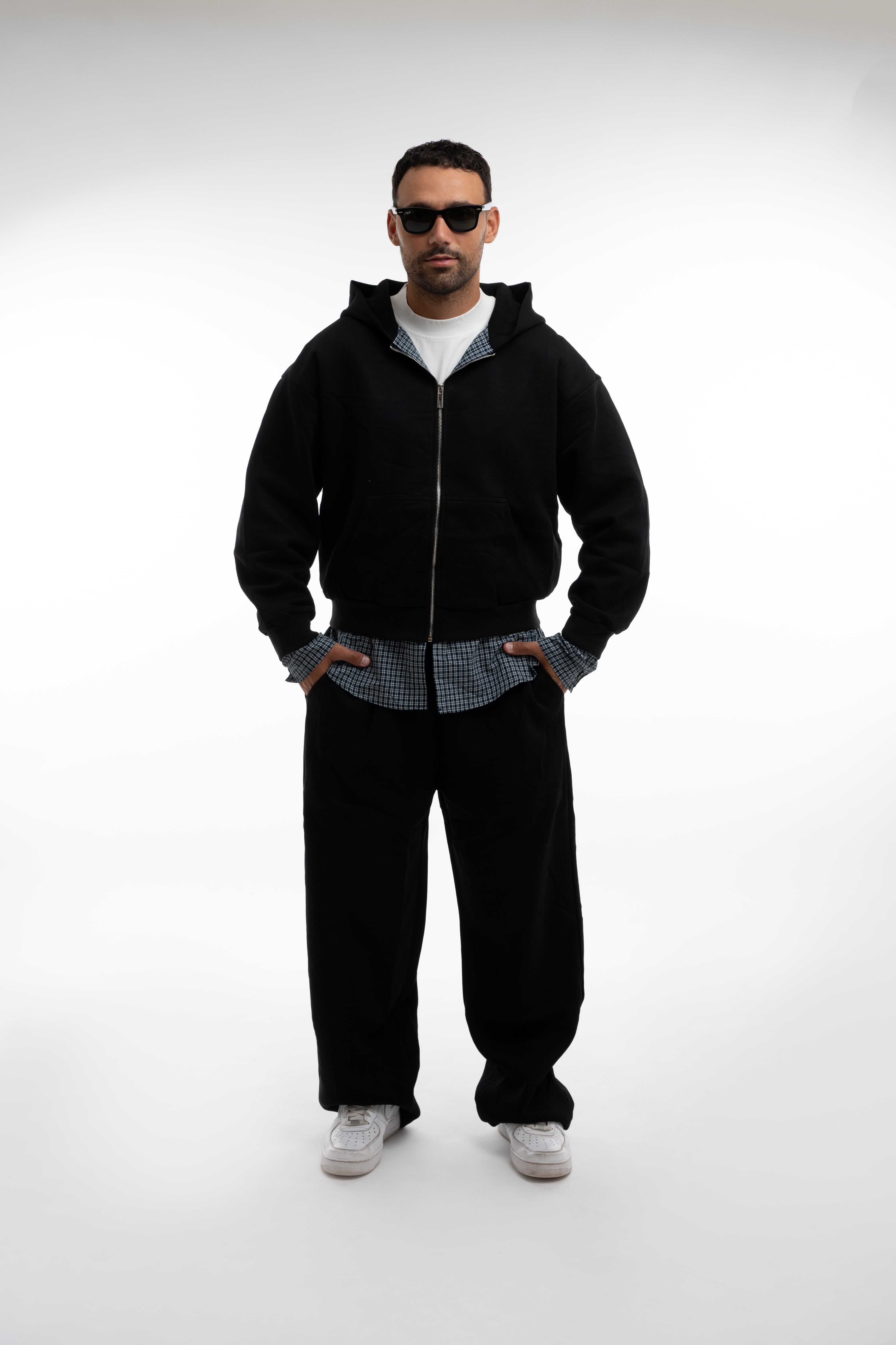 DOUBLE LAYER SET BLACK