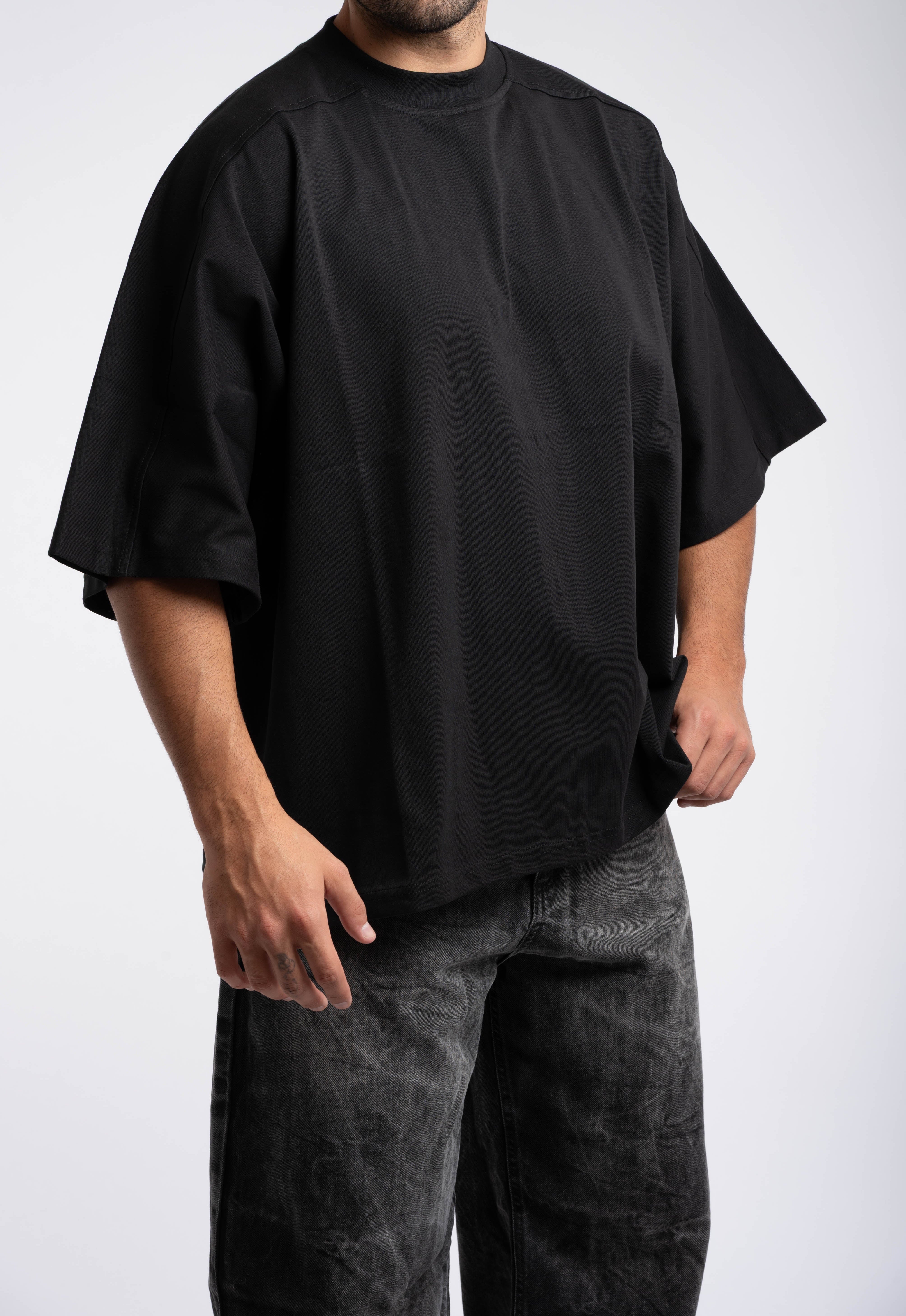 T-SHIRT OVER BODRUM BLACK