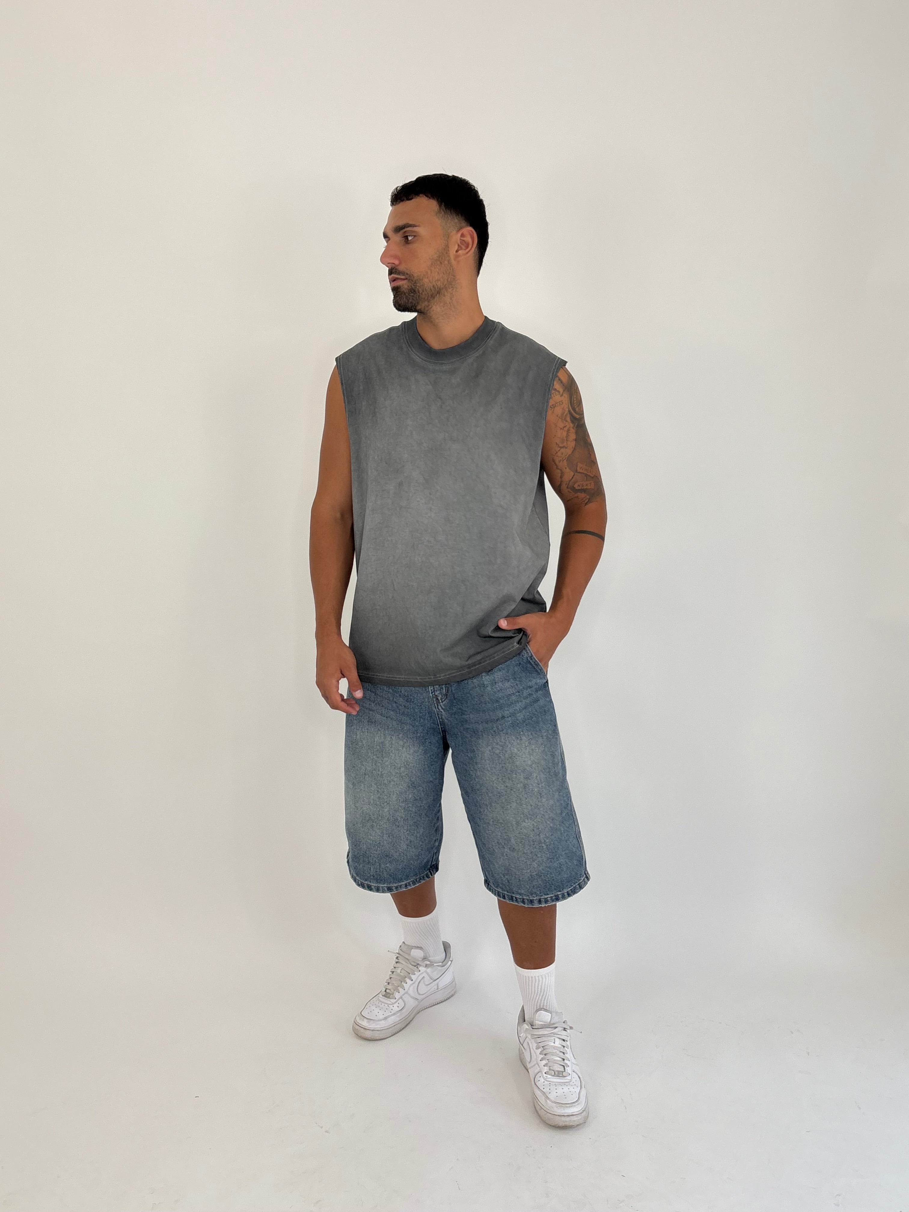 Essential Denim Bermuda