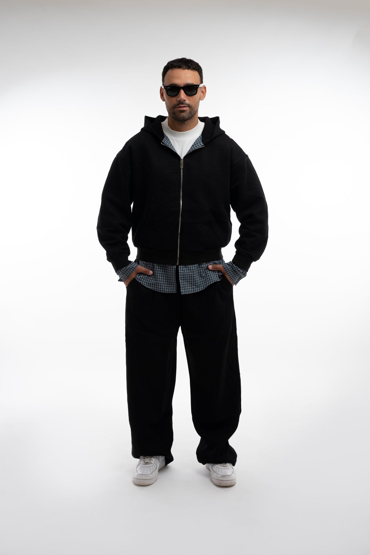 DOUBLE LAYER SET BLACK