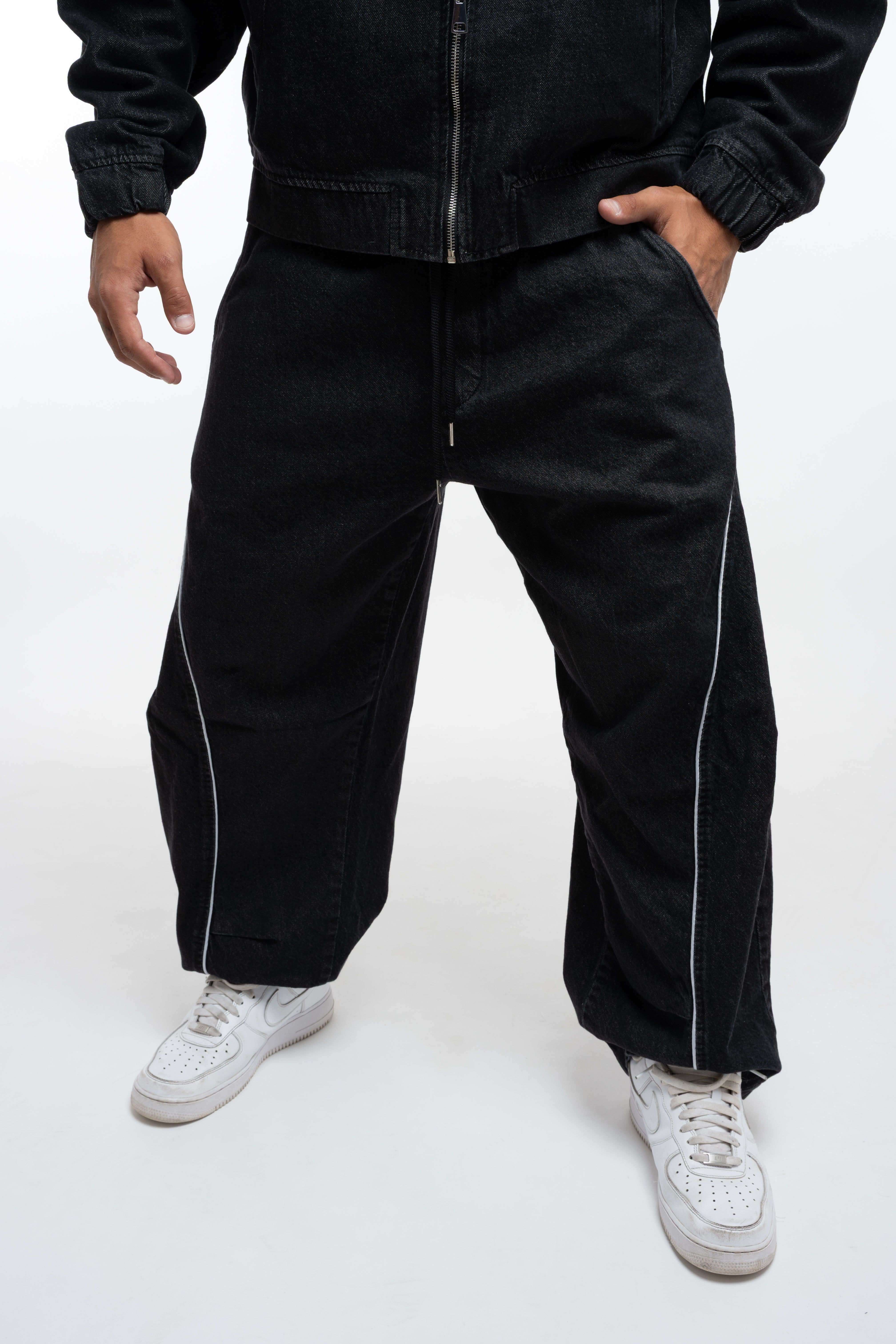 DENIM TRACK SET