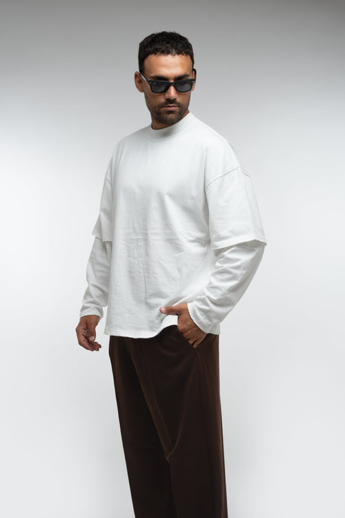 BASIC WHITE LONGESLEEVE