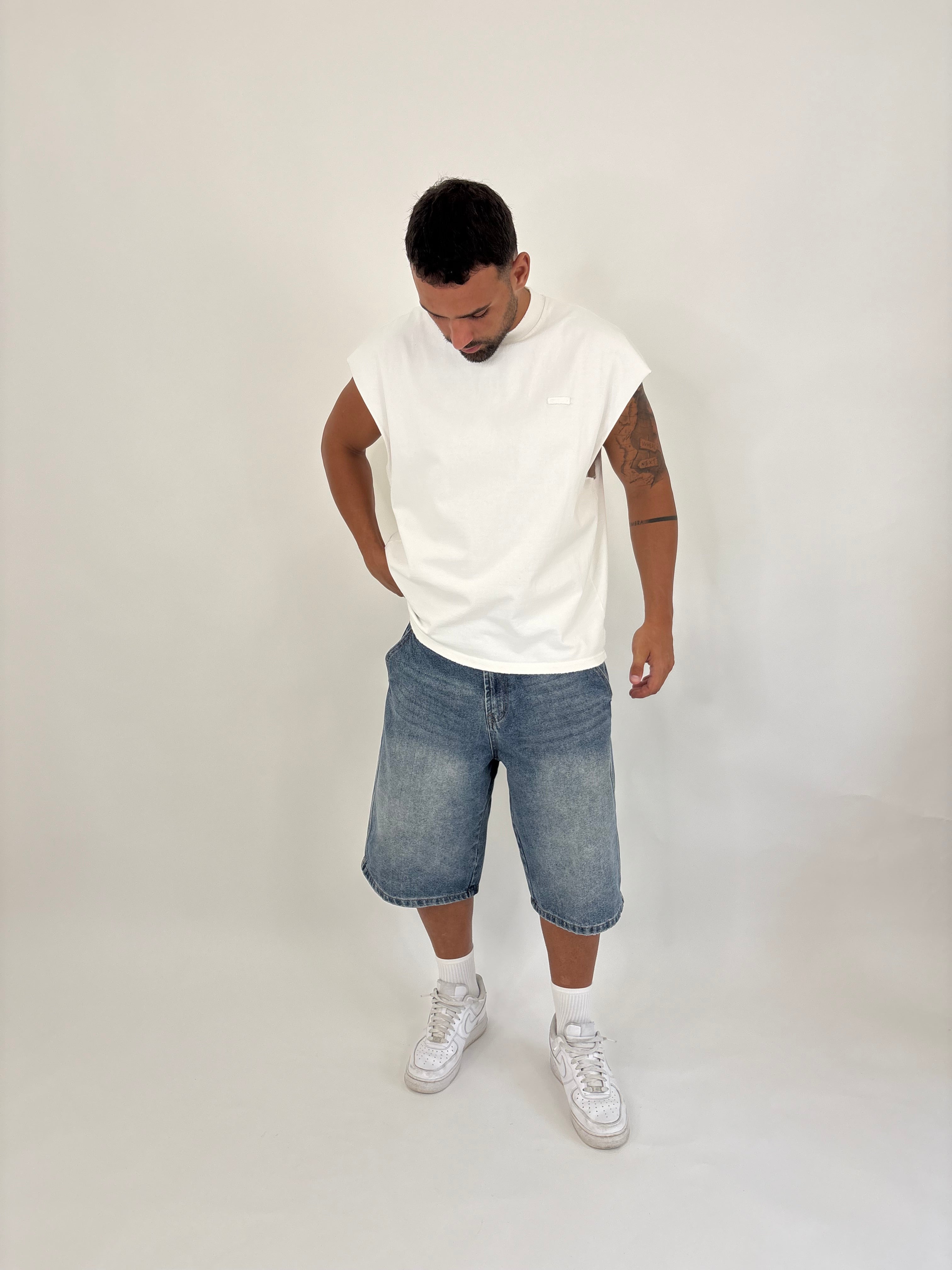 Essential Denim Bermuda