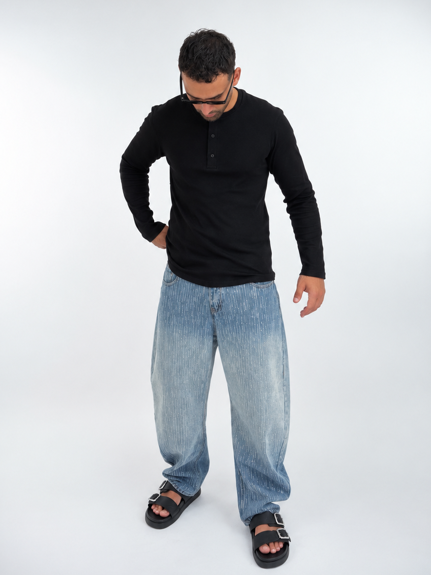 HENLEY LONGSLEEVE