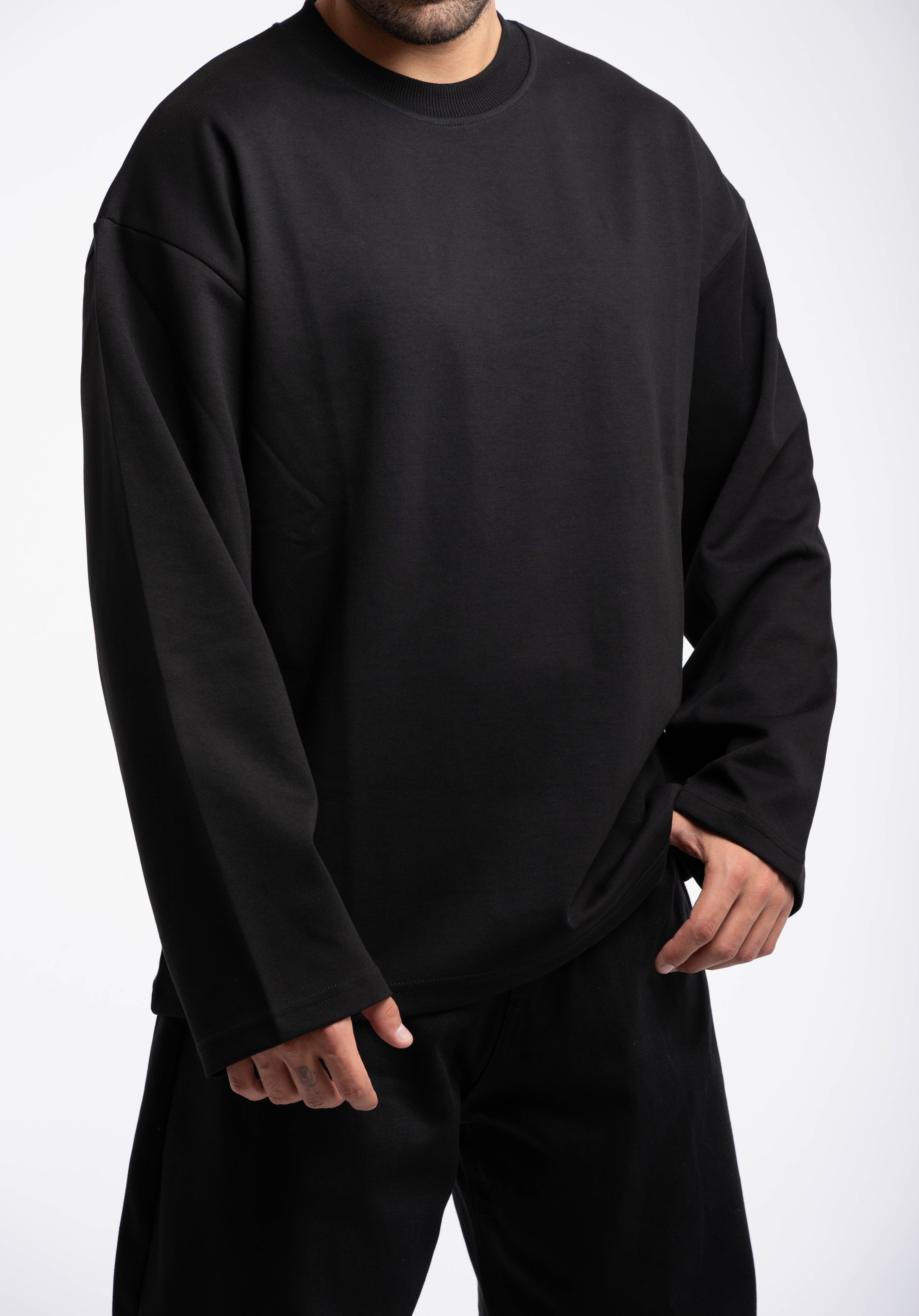 LONGSLEEVE PERFECT BLACK