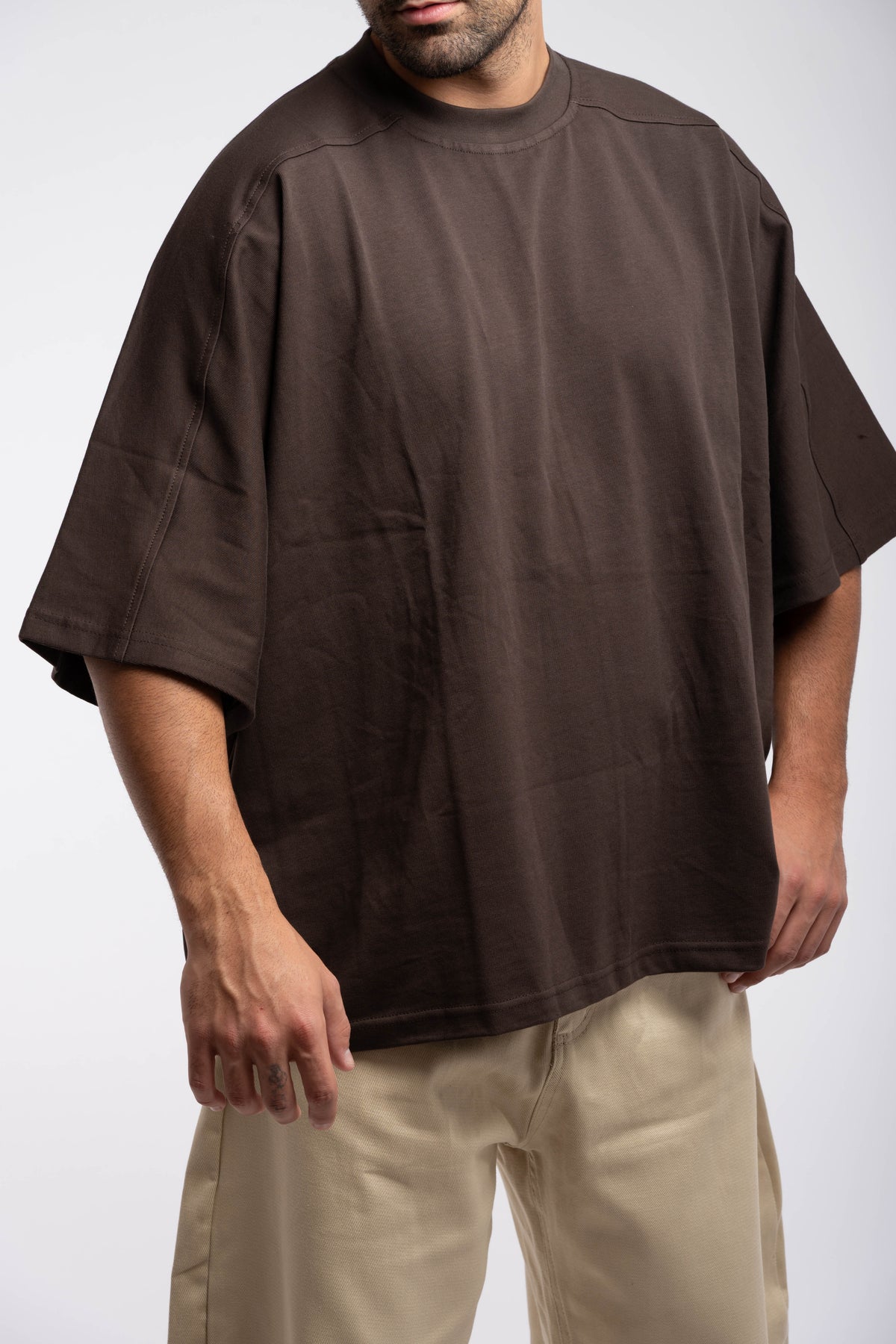 T-SHIRT OVER BODRUM BROWN