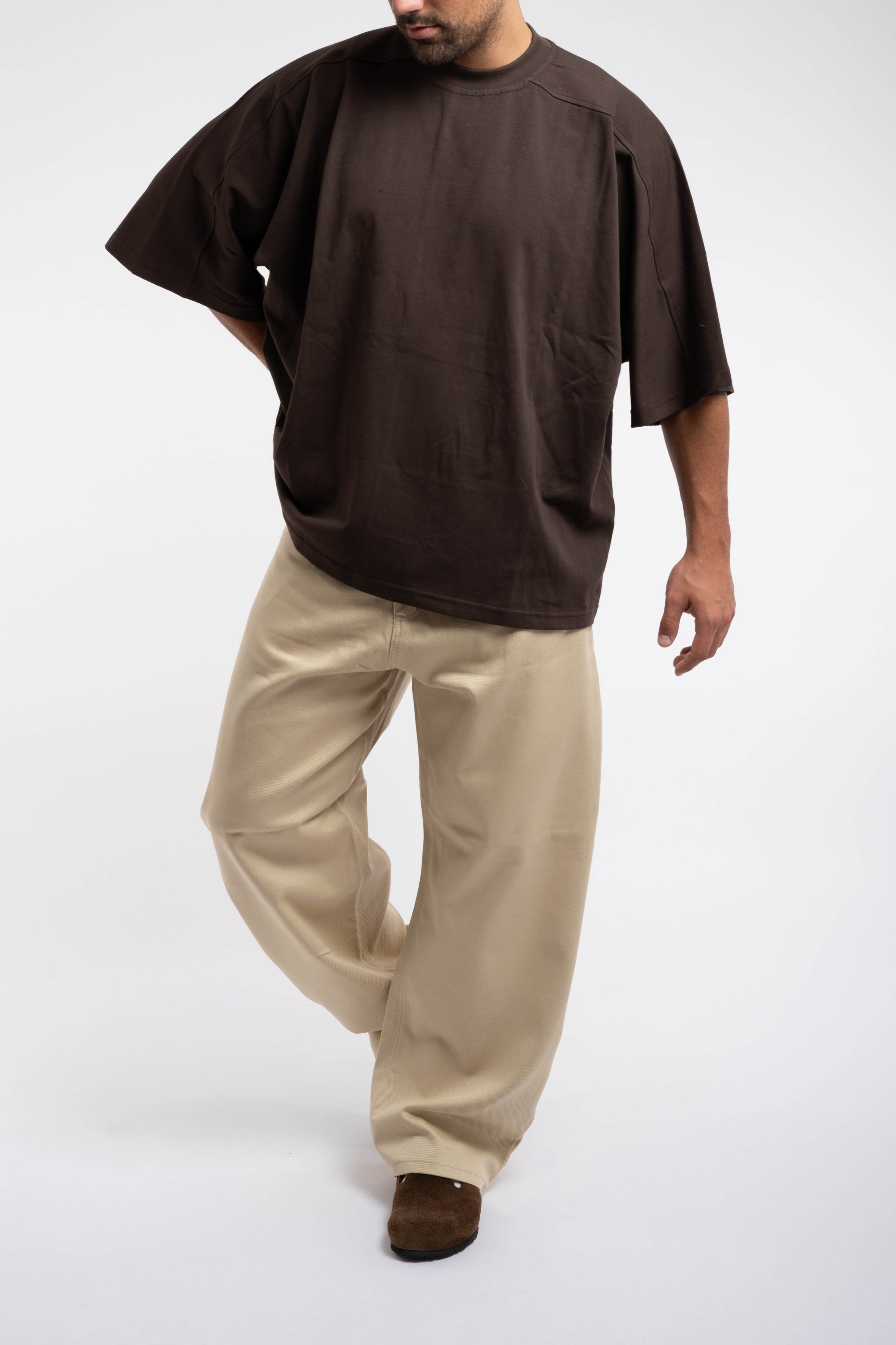 T-SHIRT OVER BODRUM BROWN