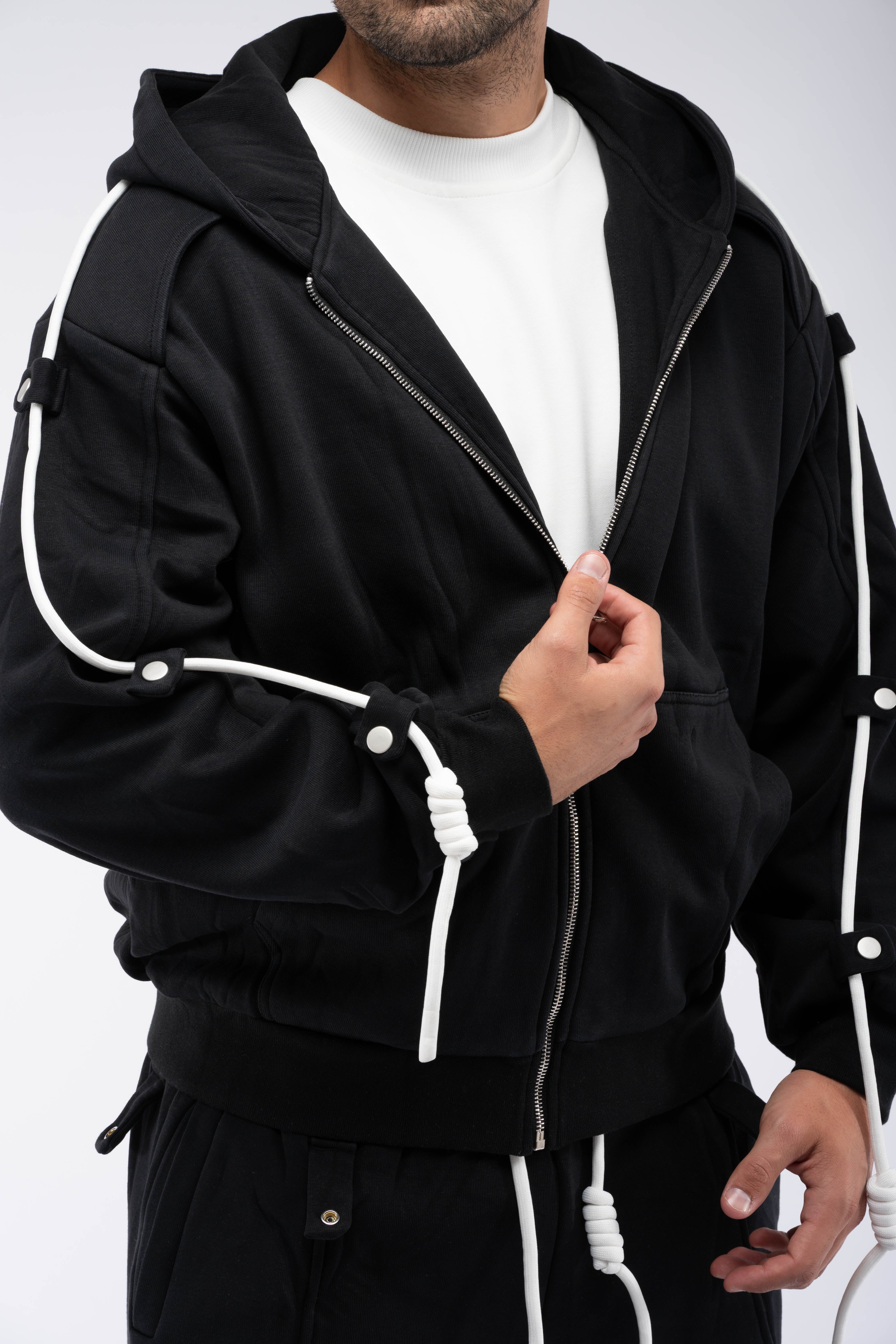 THREADLINE TRACKSUIT BLACK