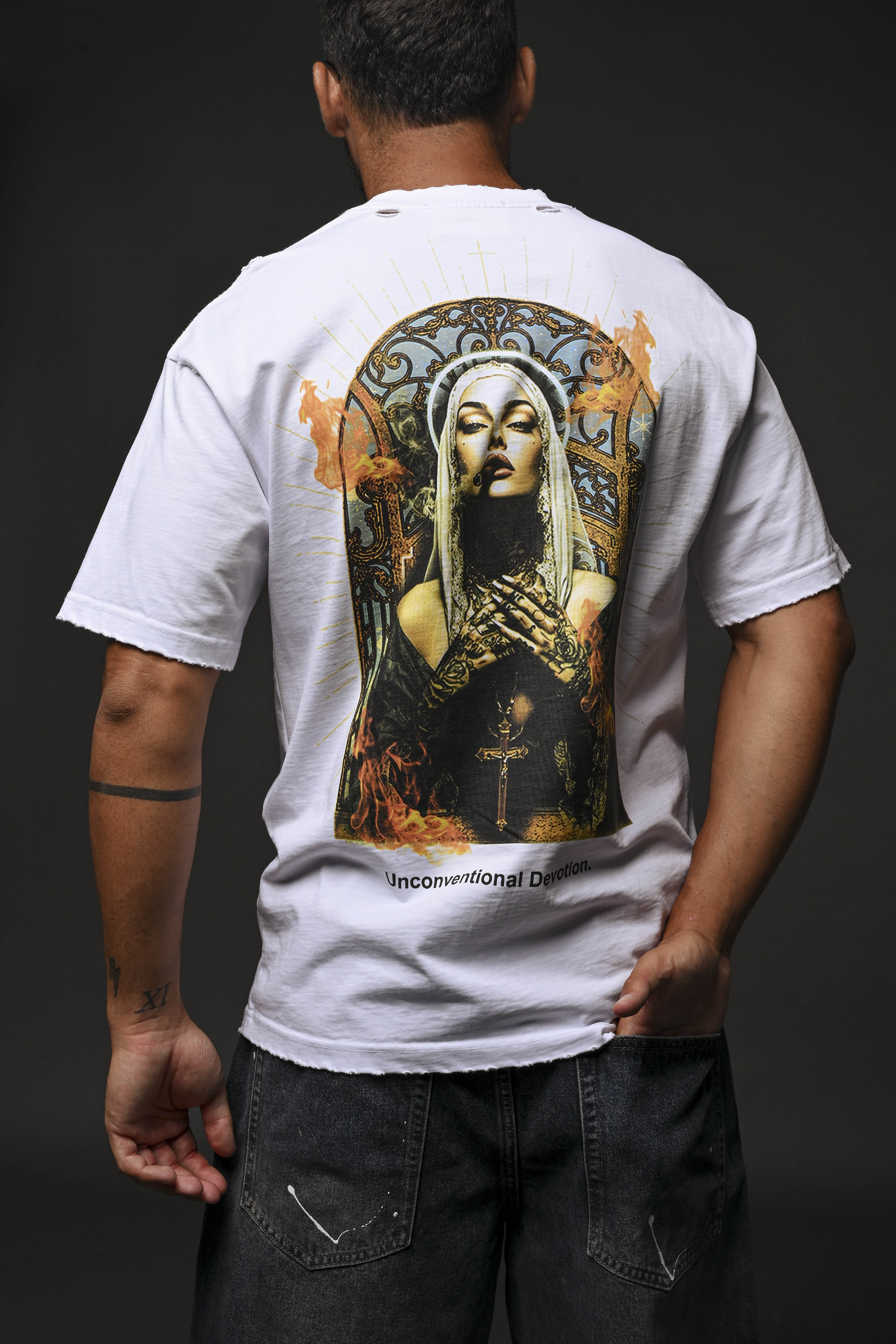 Devotion Raw Edge T-Shirt