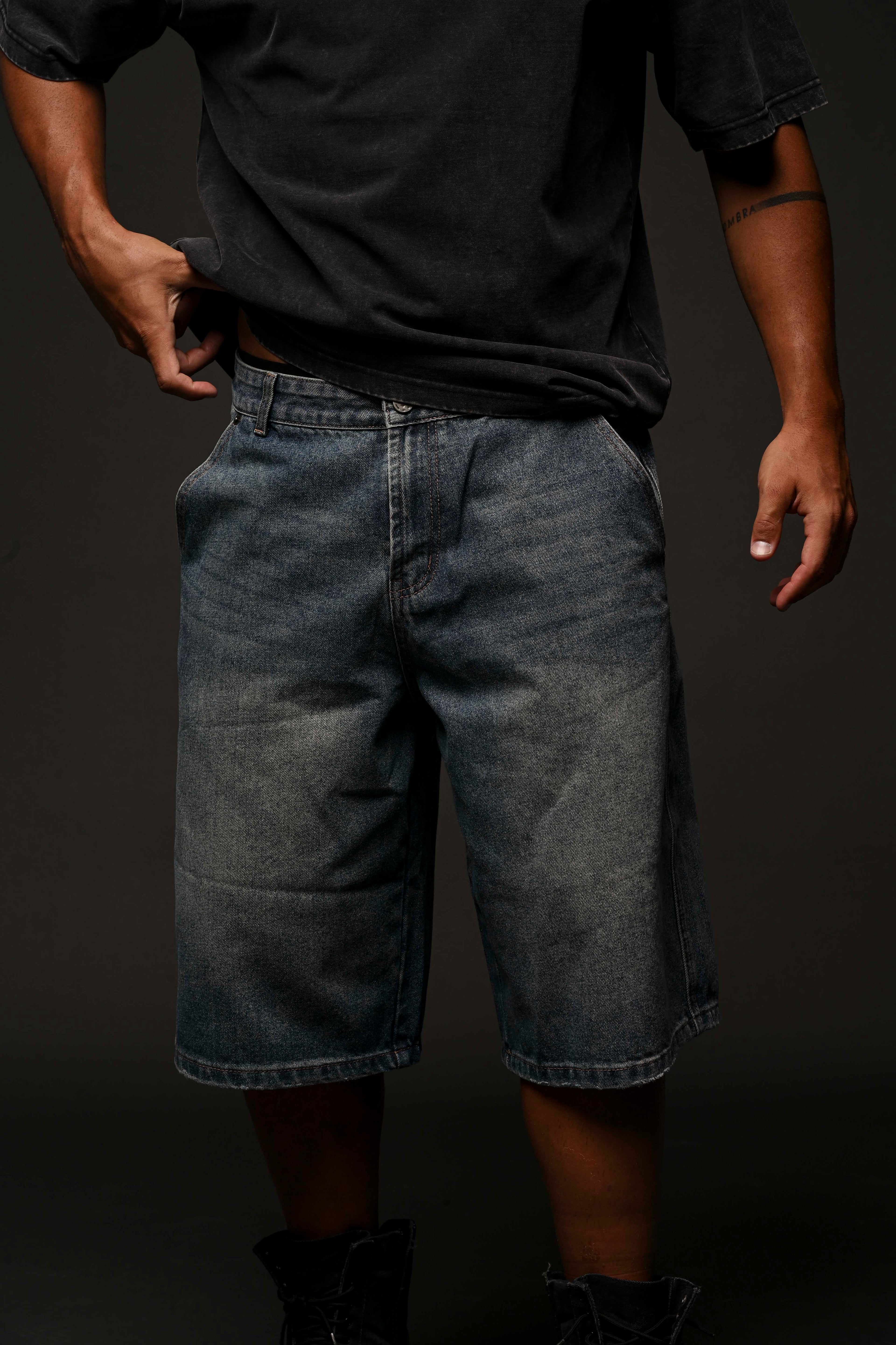 Essential Denim Bermuda